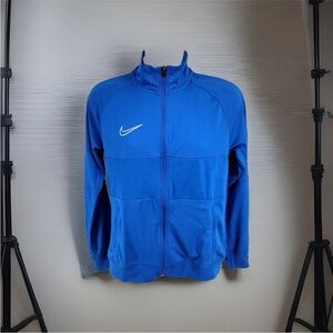 Nike Academy 19 Men's Soccer Training Jacket SizeM Blue Full Zip AJ9180 NWT